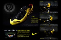 Anúncio de chuteira da Nike